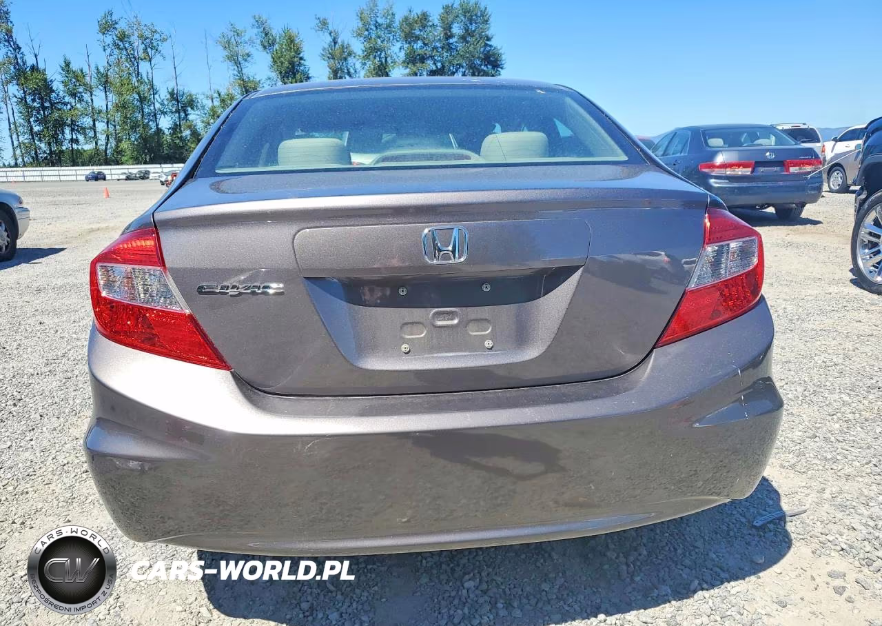 2012 Honda Civic Lx VIN:19XFB2F58CE372944 - 6