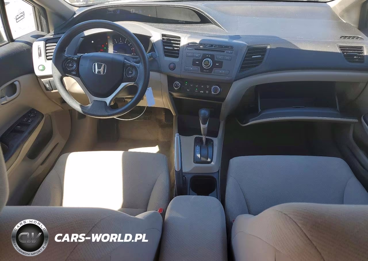 2012 Honda Civic Lx VIN:19XFB2F58CE372944 - 8