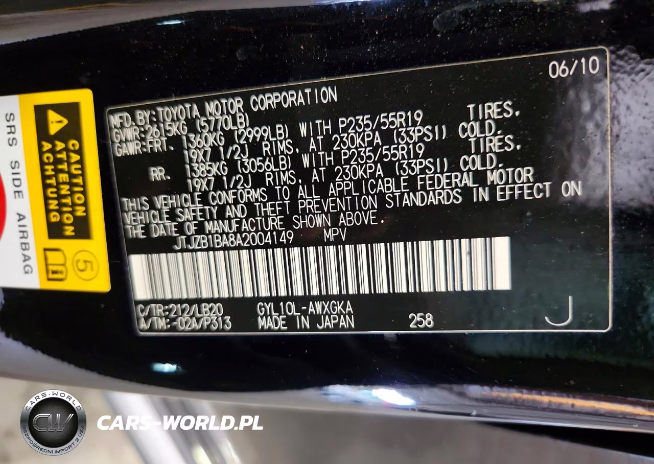 2010 Lexus Rx 450H VIN:JTJZB1BA8A2004149 - 14