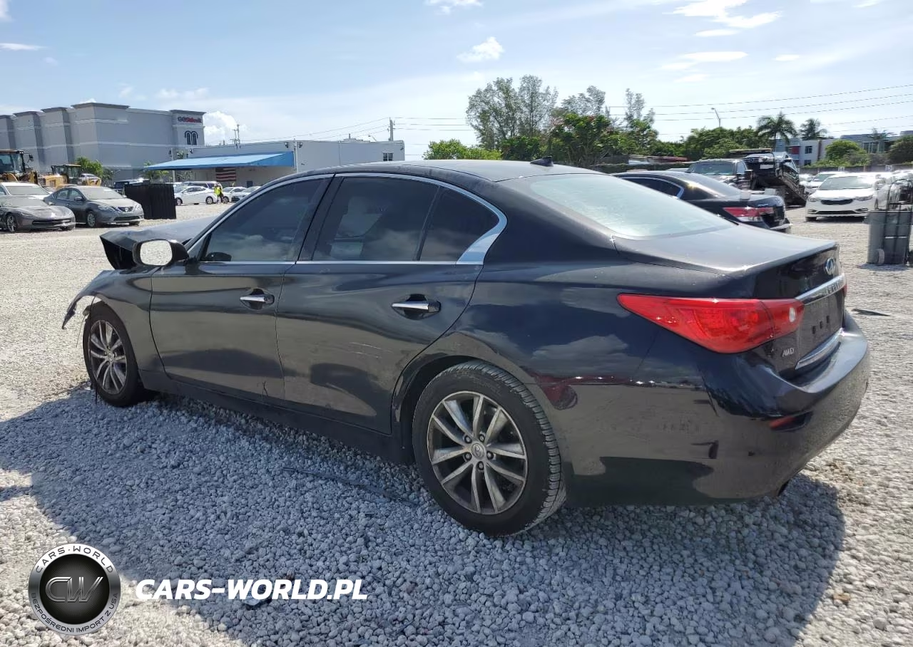 2014 Infiniti Q50 Base VIN:JN1BV7AR1EM703285 - 2