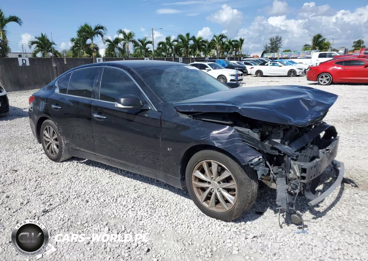 2014 Infiniti Q50 Base VIN:JN1BV7AR1EM703285 - 4