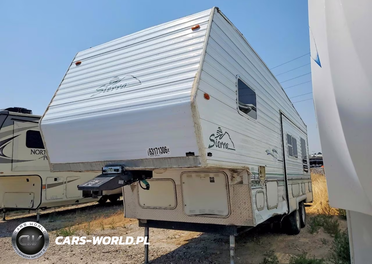 2000 Forest River Sierra Camper VIN:4X4FSEZ22YT120022 - 2