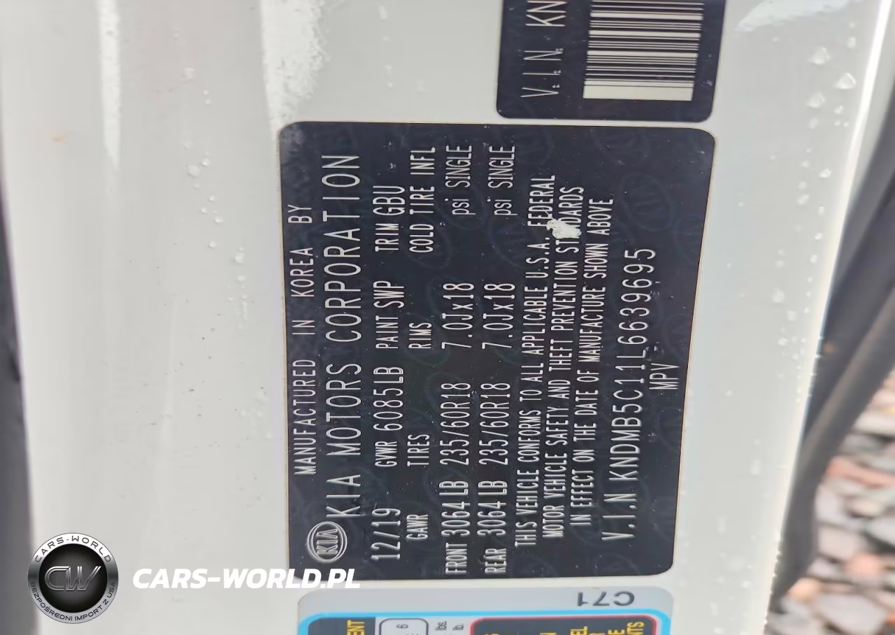 2020 Kia Sedona Ex VIN:KNDMB5C11L6639695 - 13