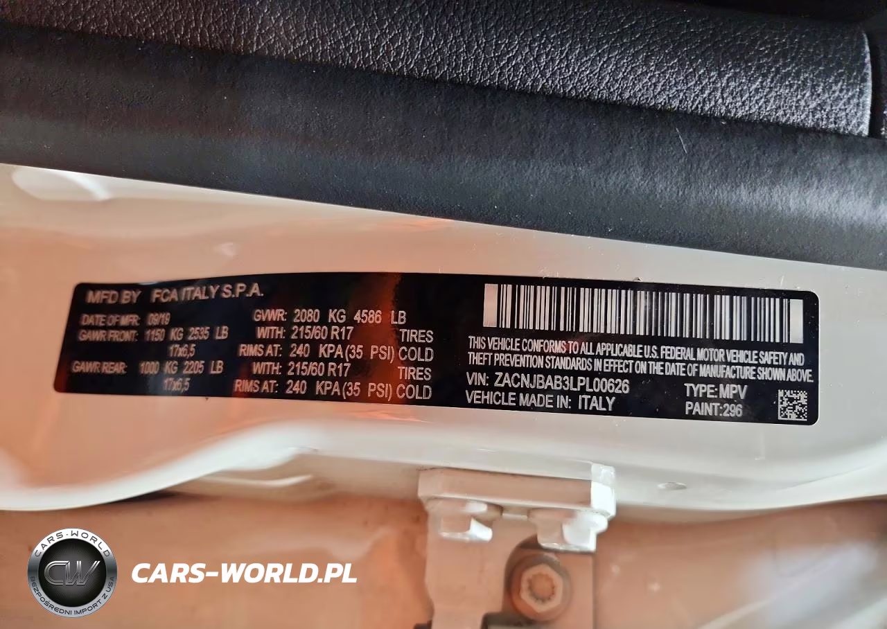 2020 Jeep Renegade Sport VIN:ZACNJBAB3LPL00626 - 13