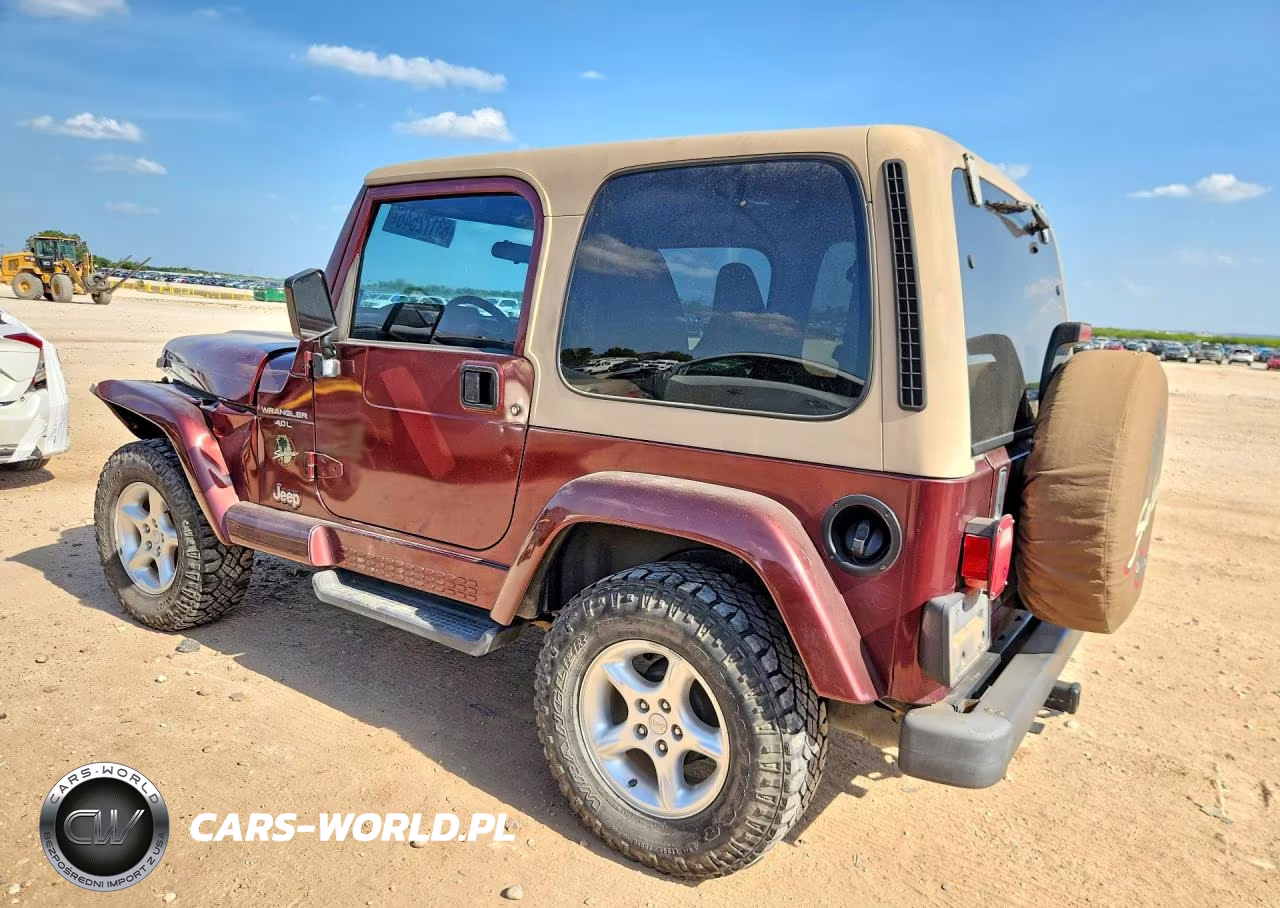 2001 Jeep Wrangler - Tj Sahara VIN:1J4FA59S31P336320 - 2