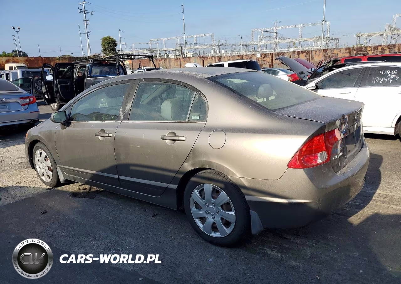 2006 Honda Civic Lx VIN:JHMFA16526S006538 - 2