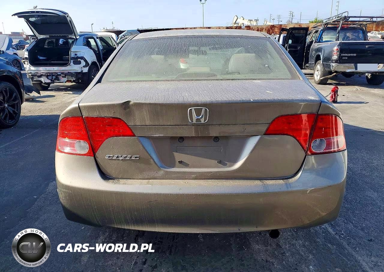 2006 Honda Civic Lx VIN:JHMFA16526S006538 - 7