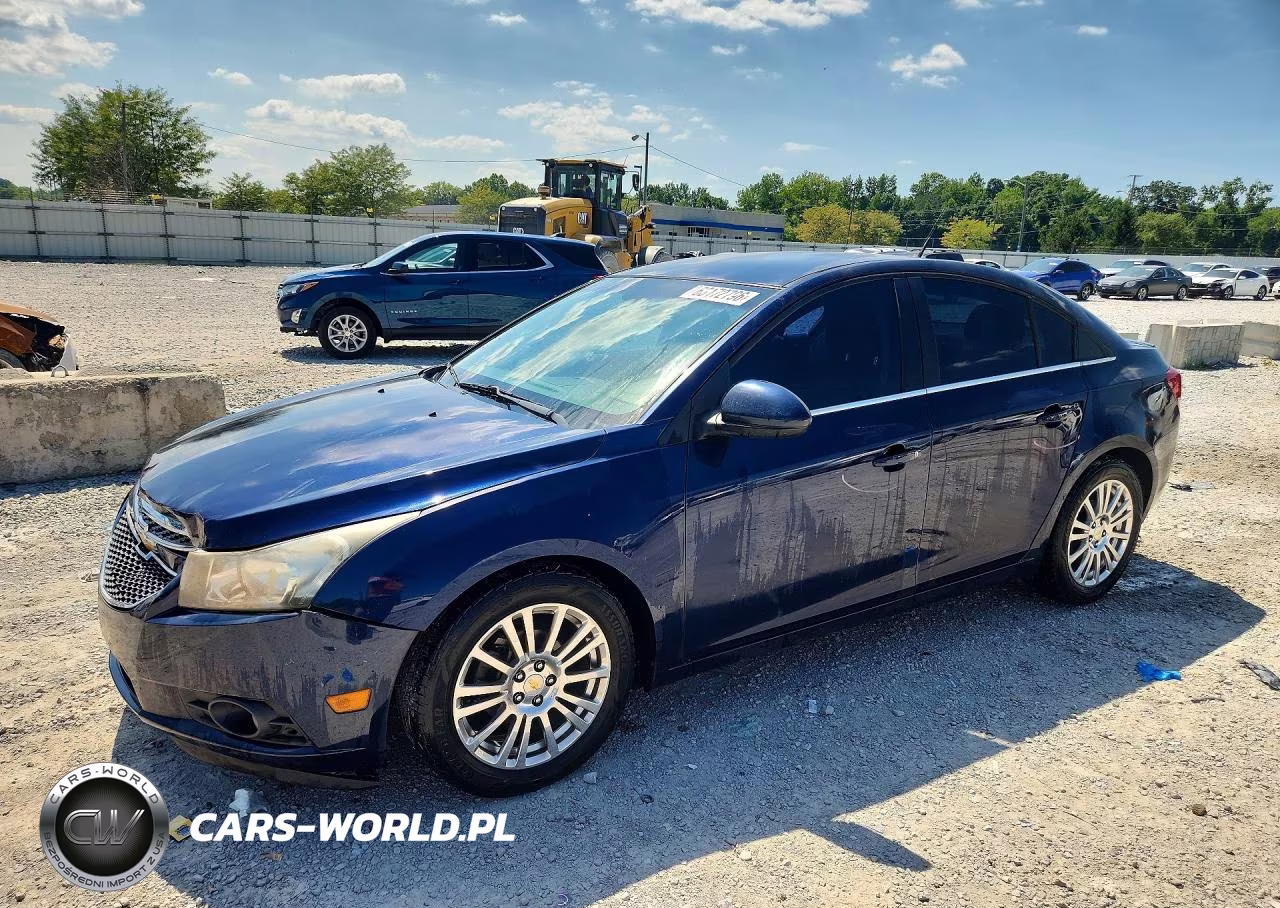 2011 Chevrolet Cruze Eco VIN:1G1PK5S93B7233763 - 1
