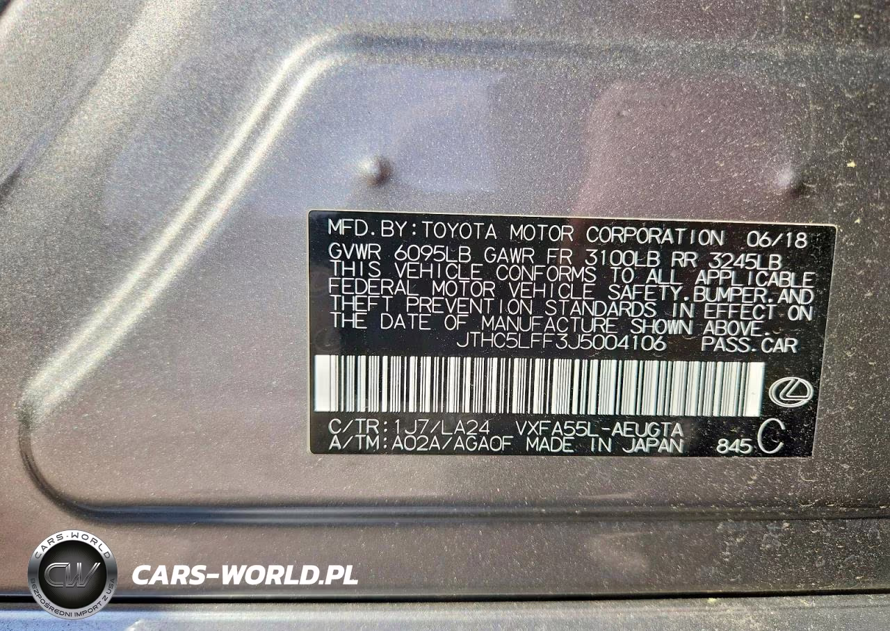 2018 Lexus Ls 500 VIN:JTHC5LFF3J5004106 - 12