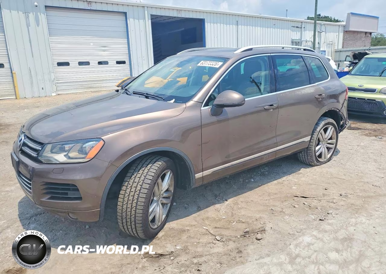2011 Volkswagen Touareg V6 Tdi VIN:WVGFK9BP8BD004775 - 1