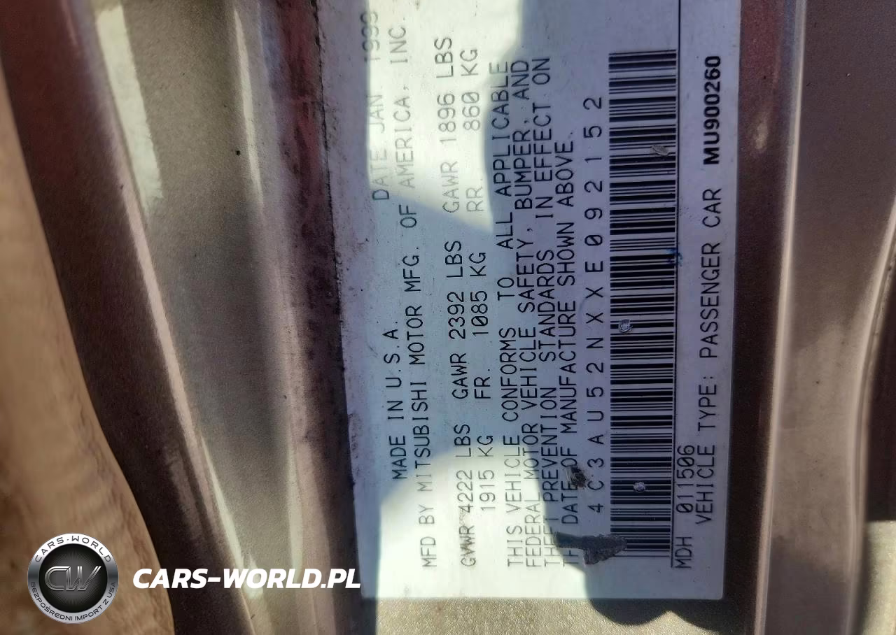 1999 Chrysler Sebring Lxi VIN:4C3AU52NXXE092152 - 12
