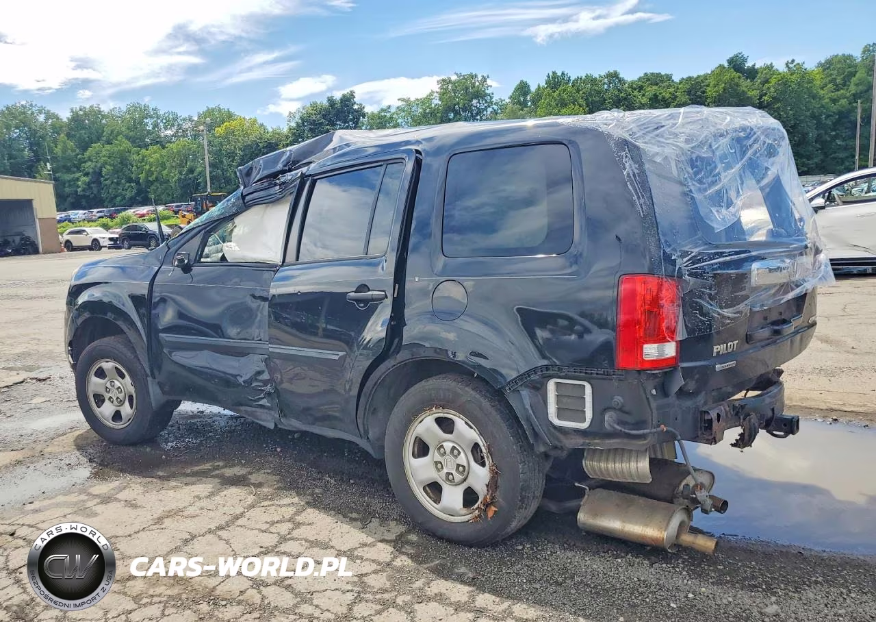 2014 Honda Pilot VIN:5FNYF4H24EB022655 - 2