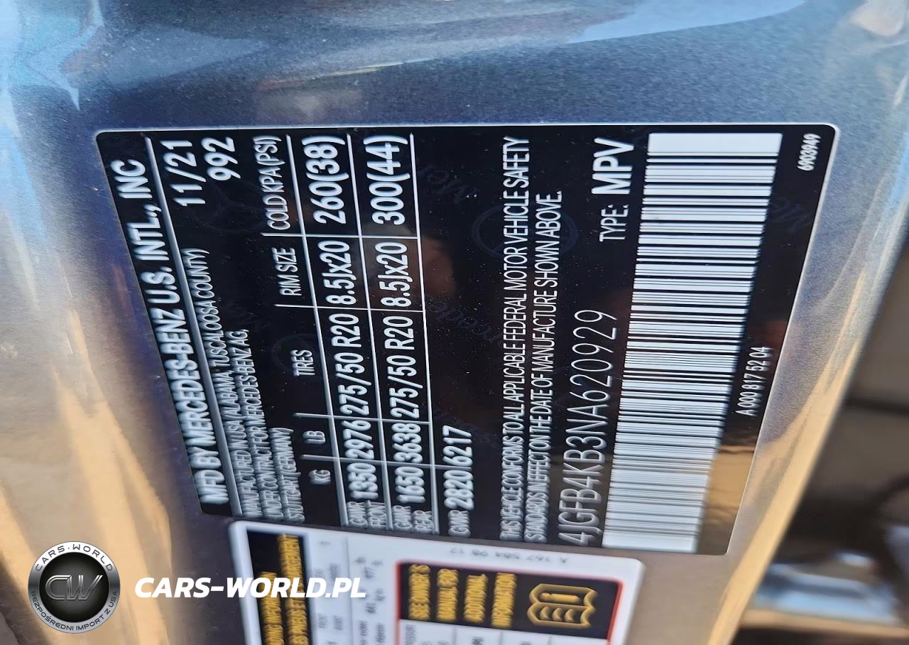 2022 Mercedes-Benz Gle 350 4Matic VIN:4JGFB4KB3NA620929 - 12