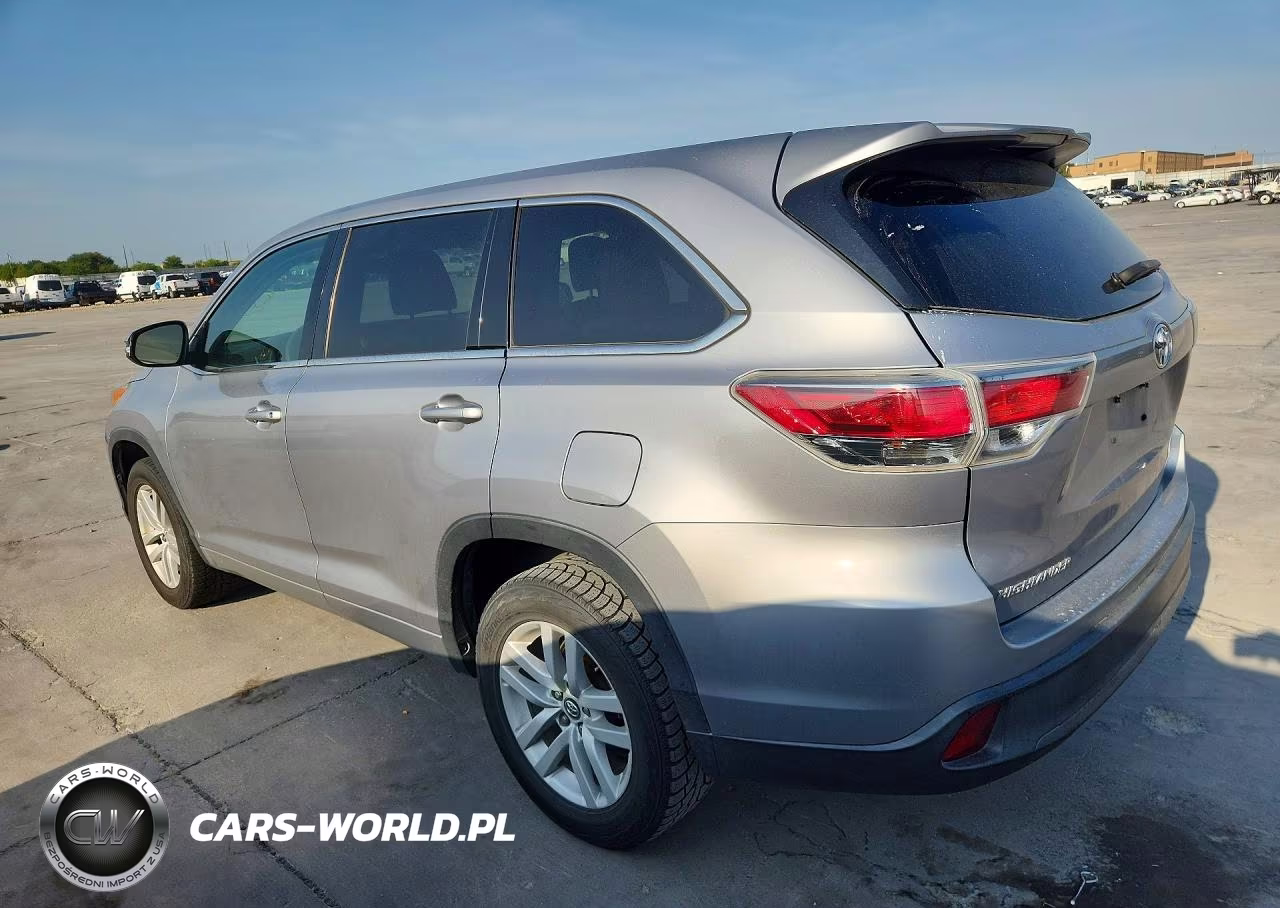 2016 Toyota Highlander Le VIN:5TDZARFH9GS023158 - 2