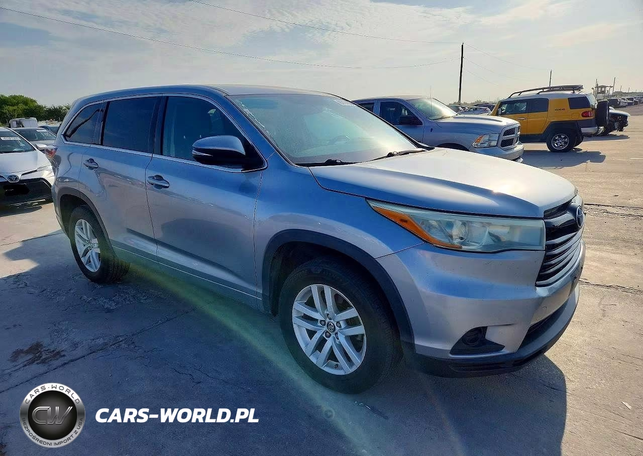 2016 Toyota Highlander Le VIN:5TDZARFH9GS023158 - 4
