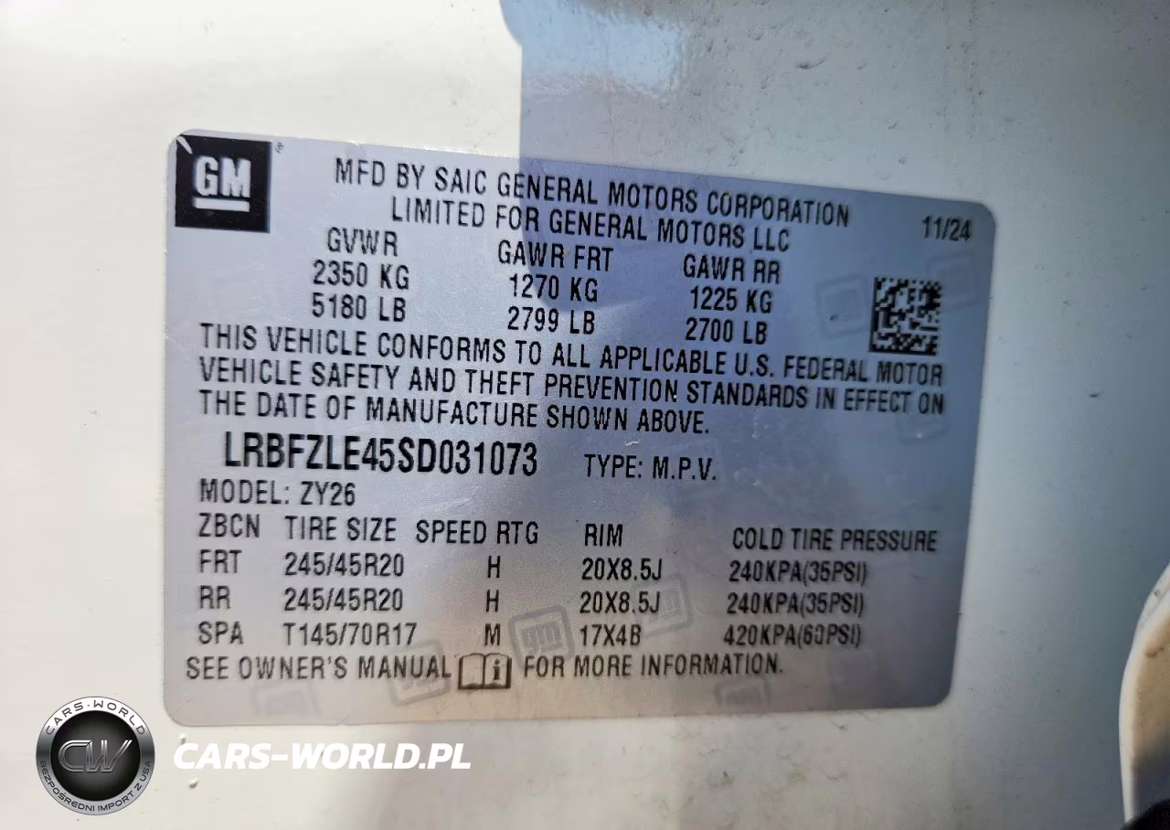 2025 Buick Envision Sport Touring VIN:LRBFZLE45SD031073 - 13