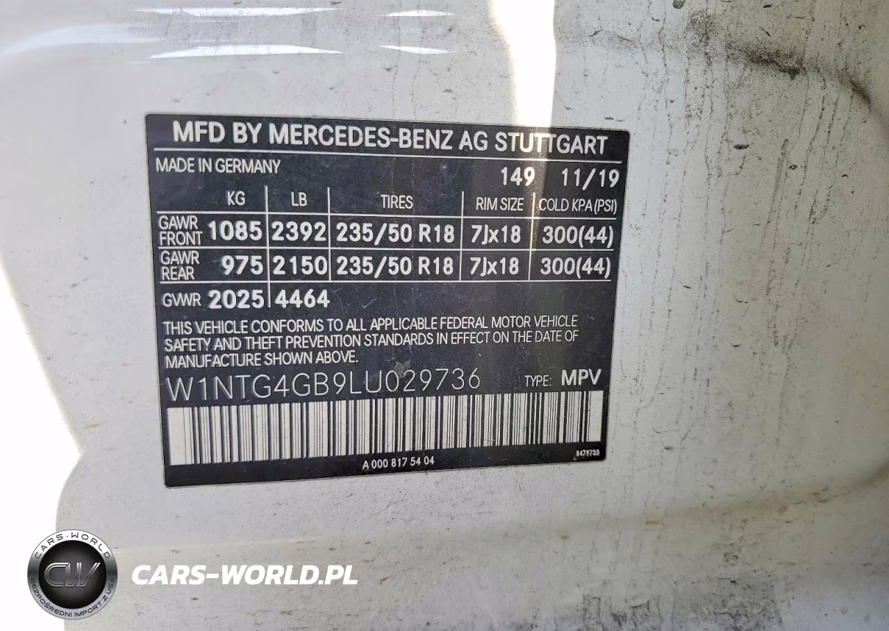 2020 Mercedes-Benz Gla 250 4Matic VIN:W1NTG4GB9LU029736 - 12
