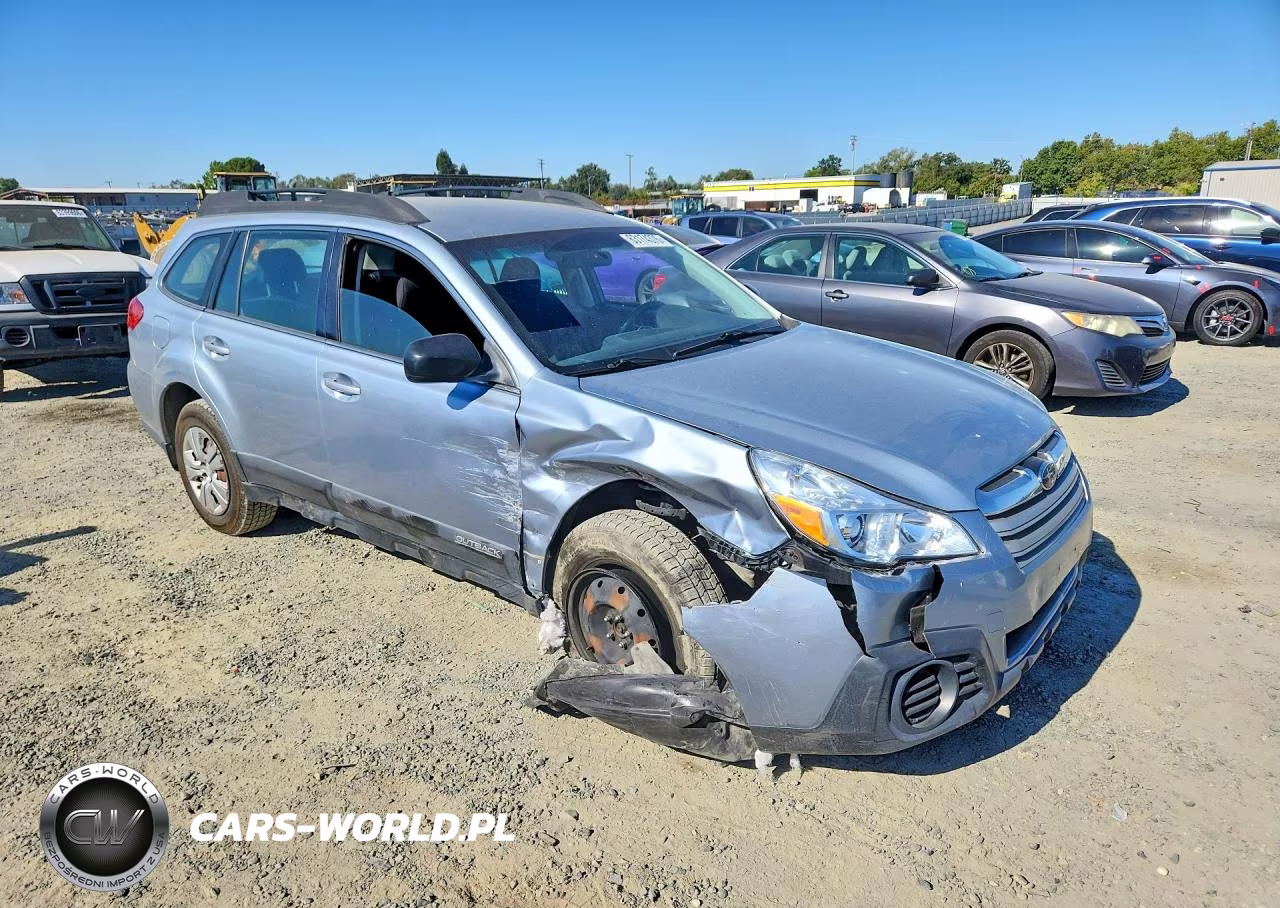 2013 Subaru Outback 2.5I VIN:4S4BRBAC2D3318494 - 4