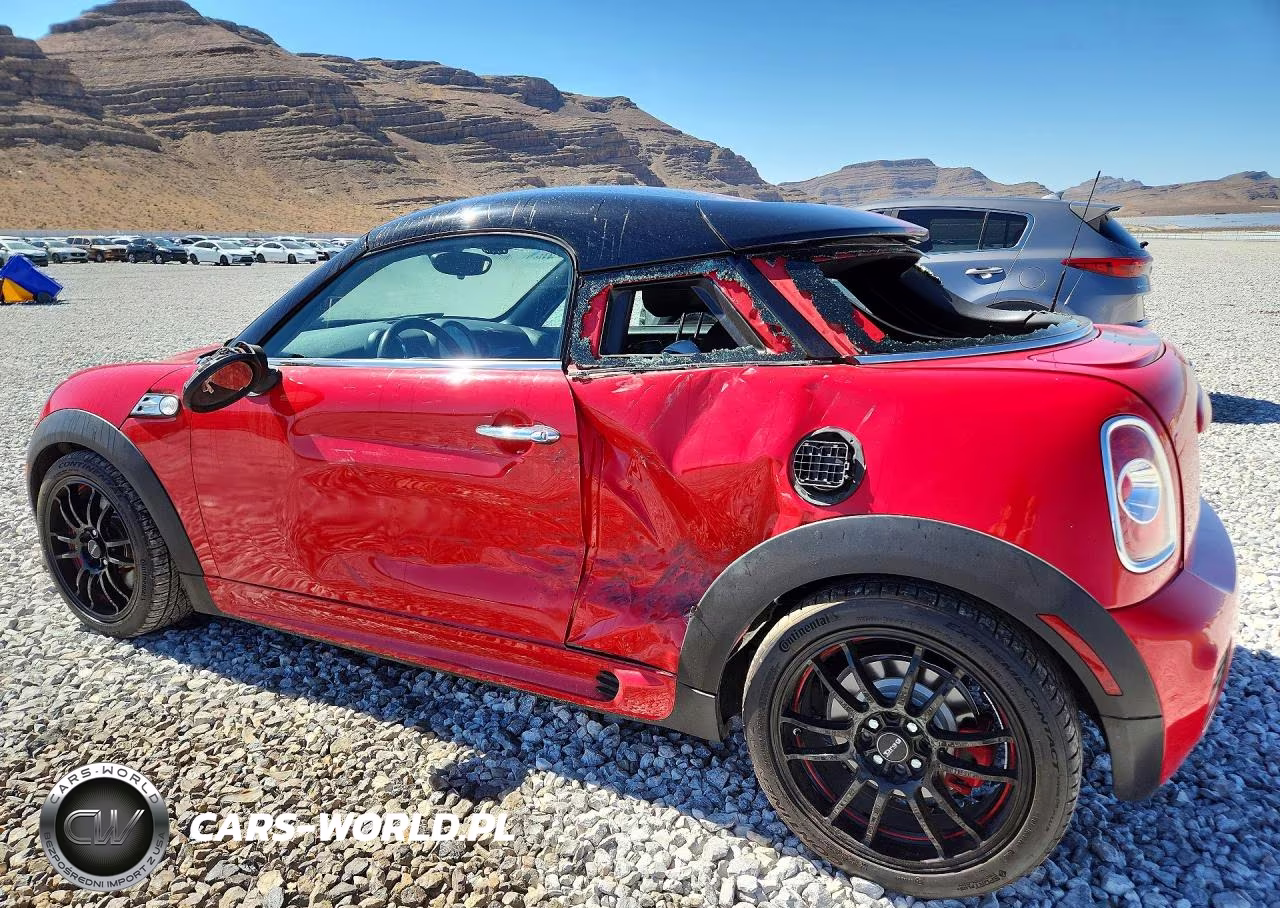 2014 Mini Cooper Coupe John Cooper Works VIN:WMWSX9C53ET380549 - 2