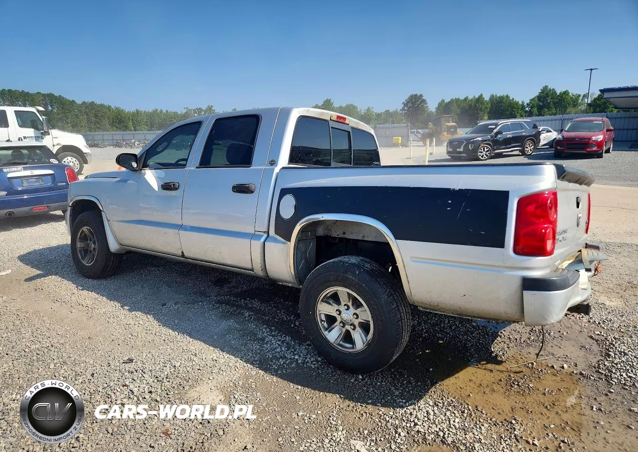 2008 Dodge Dakota Quad Slt VIN:1D7HW48N18S507794 - 2