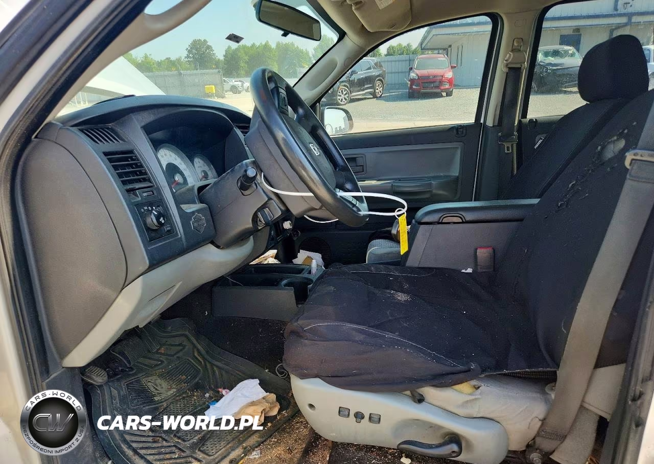 2008 Dodge Dakota Quad Slt VIN:1D7HW48N18S507794 - 7