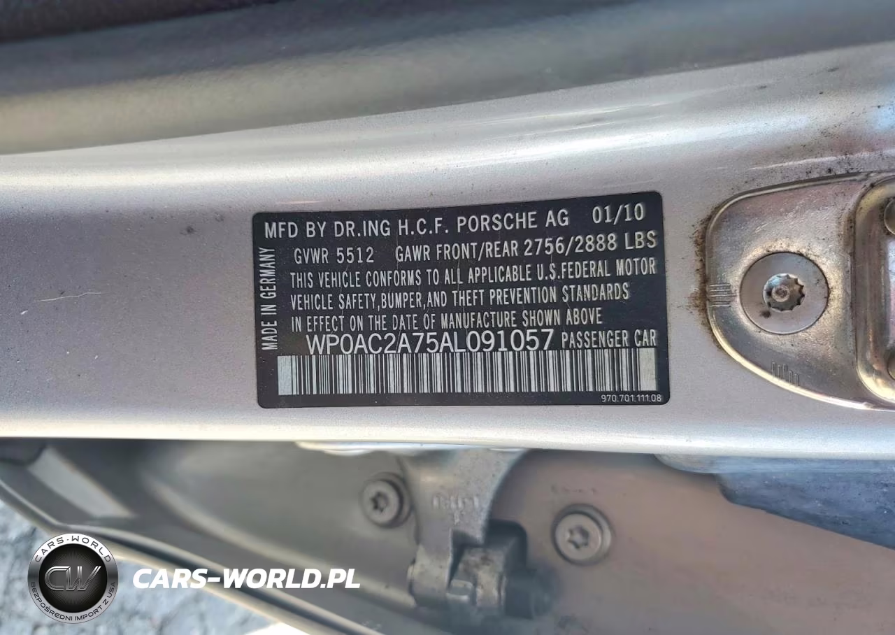 2010 Porsche Panamera Turbo VIN:WP0AC2A75AL091057 - 12
