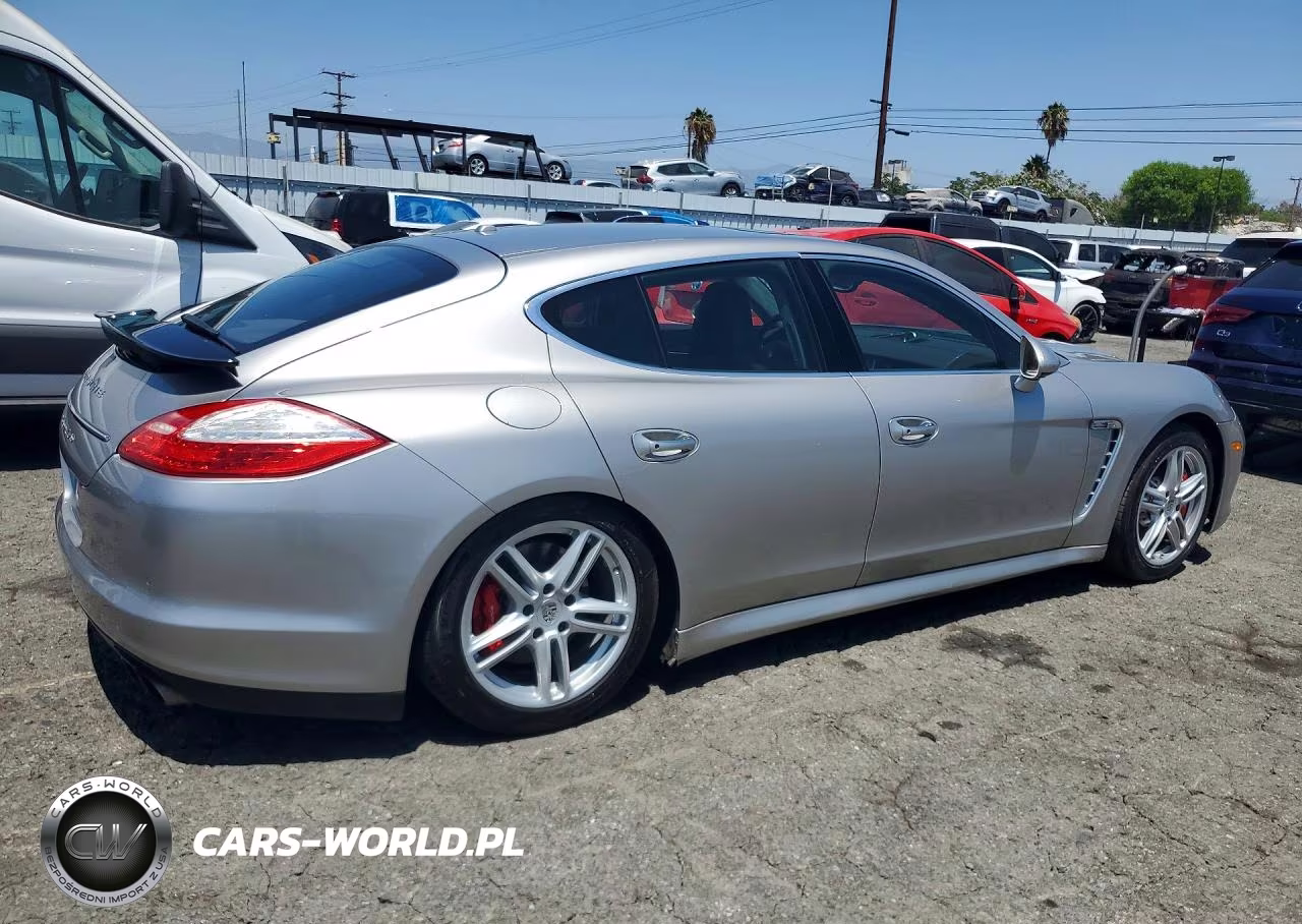 2010 Porsche Panamera Turbo VIN:WP0AC2A75AL091057 - 3