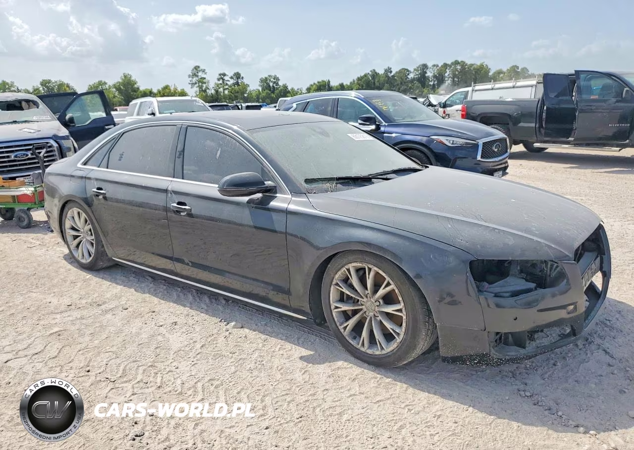 2011 Audi A8 L Quattro VIN:WAURVAFD9BN011302 - 4