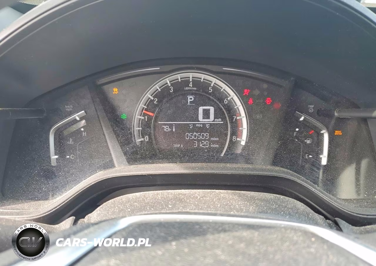 2018 Honda Cr-V Lx VIN:2HKRW6H33JH213455 - 9