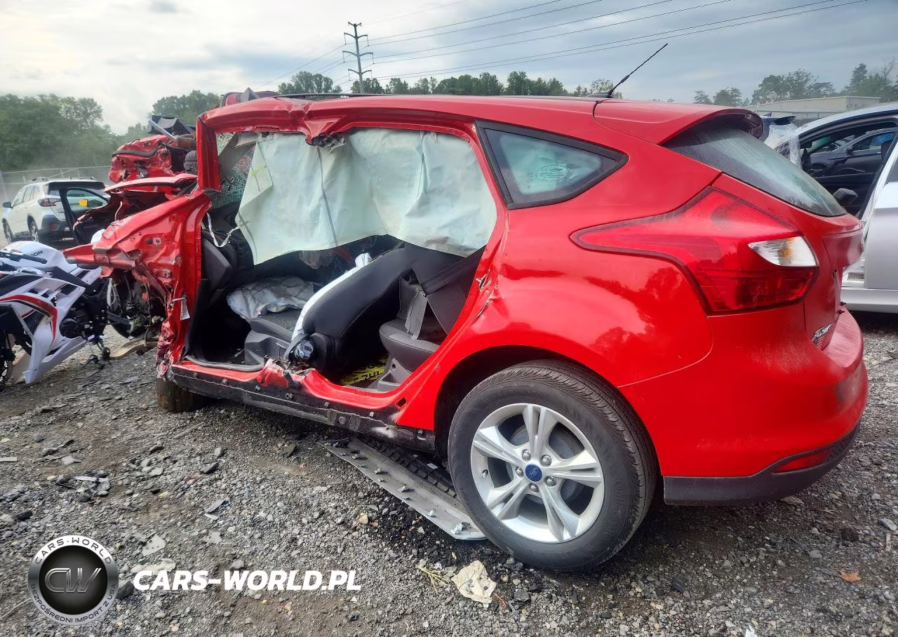 2014 Ford Focus Se VIN:1FADP3K22EL158395 - 2