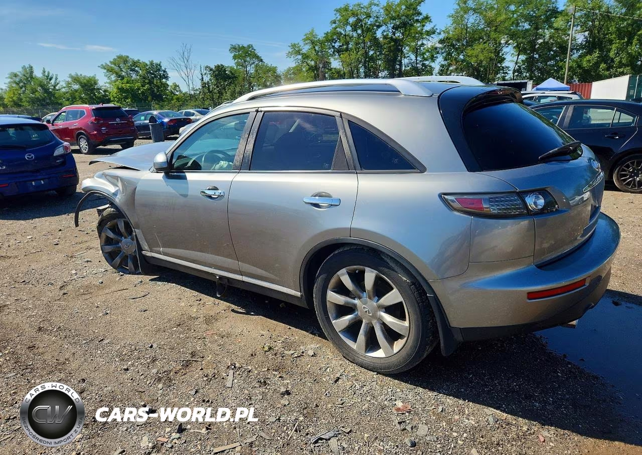 2007 Infiniti Fx35 Base VIN:JNRAS08W27X203965 - 2
