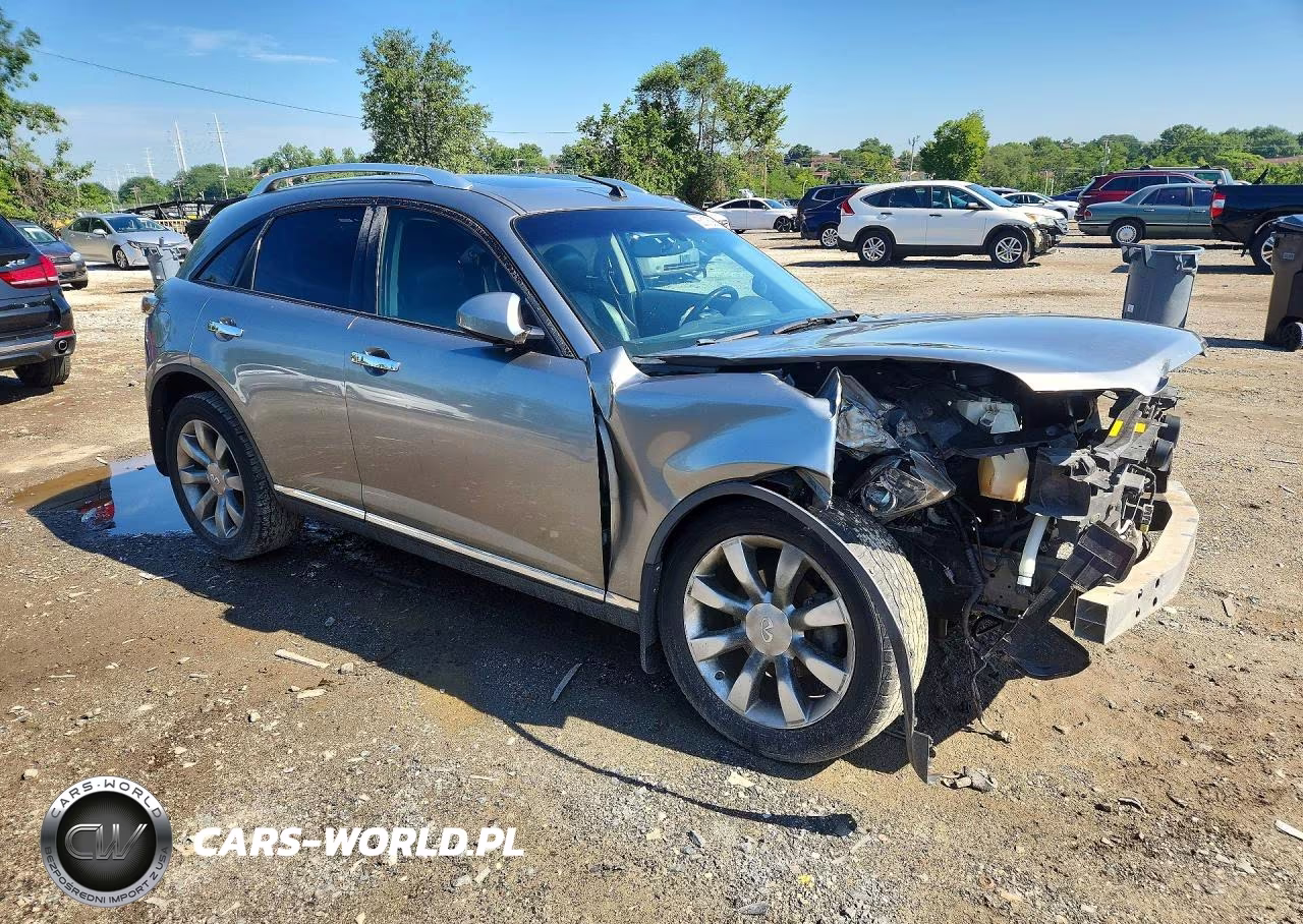2007 Infiniti Fx35 Base VIN:JNRAS08W27X203965 - 4