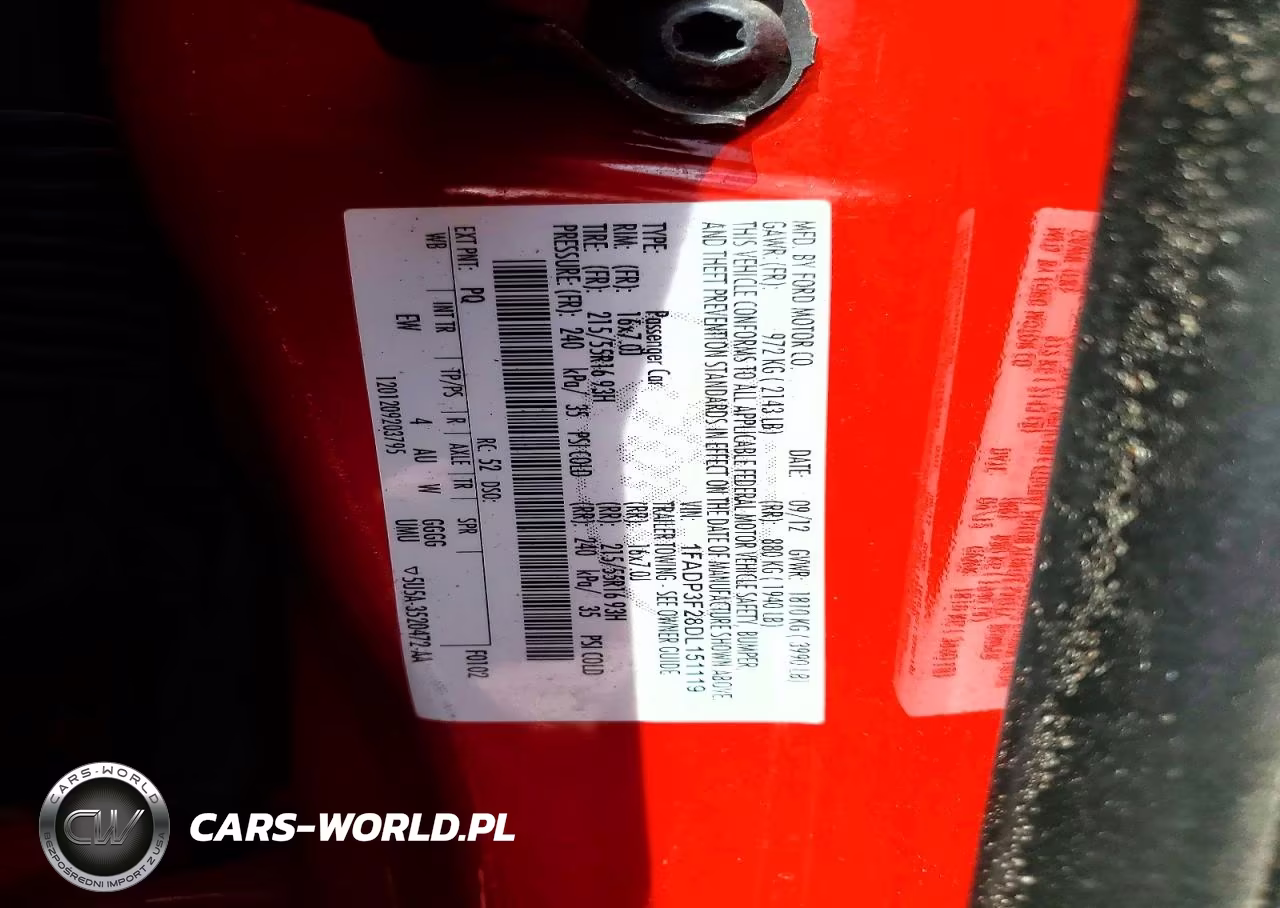 2013 Ford Focus Se VIN:1FADP3F28DL151119 - 12