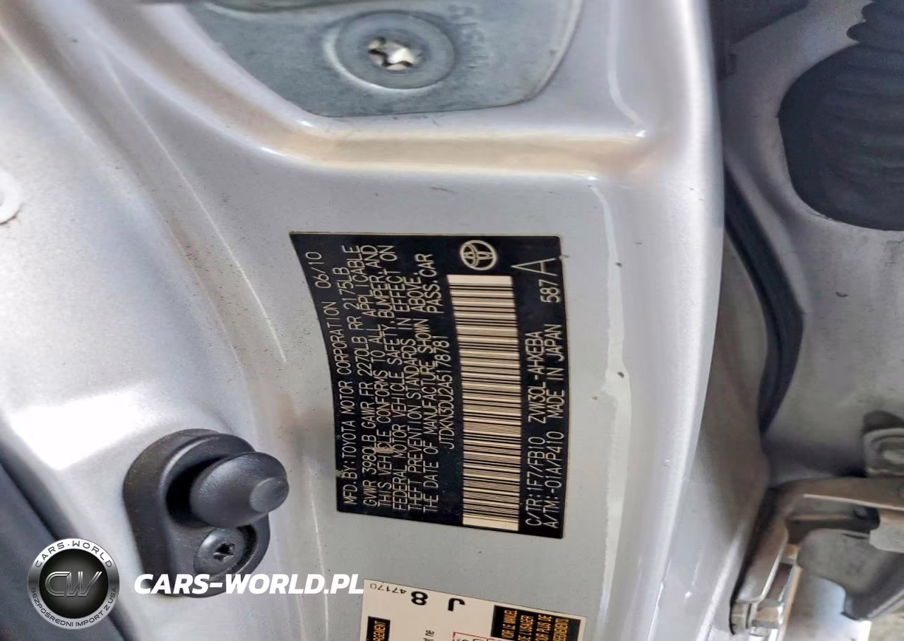 2010 Toyota Prius Ii VIN:JTDKN3DU2A5178781 - 12