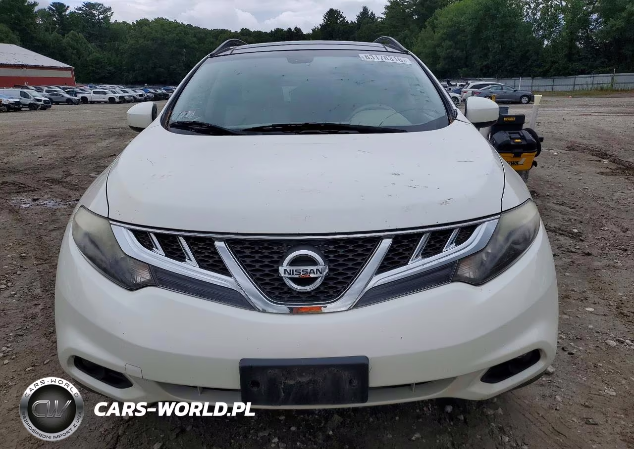 2014 Nissan Murano Sl VIN:JN8AZ1MW9EW525470 - 5