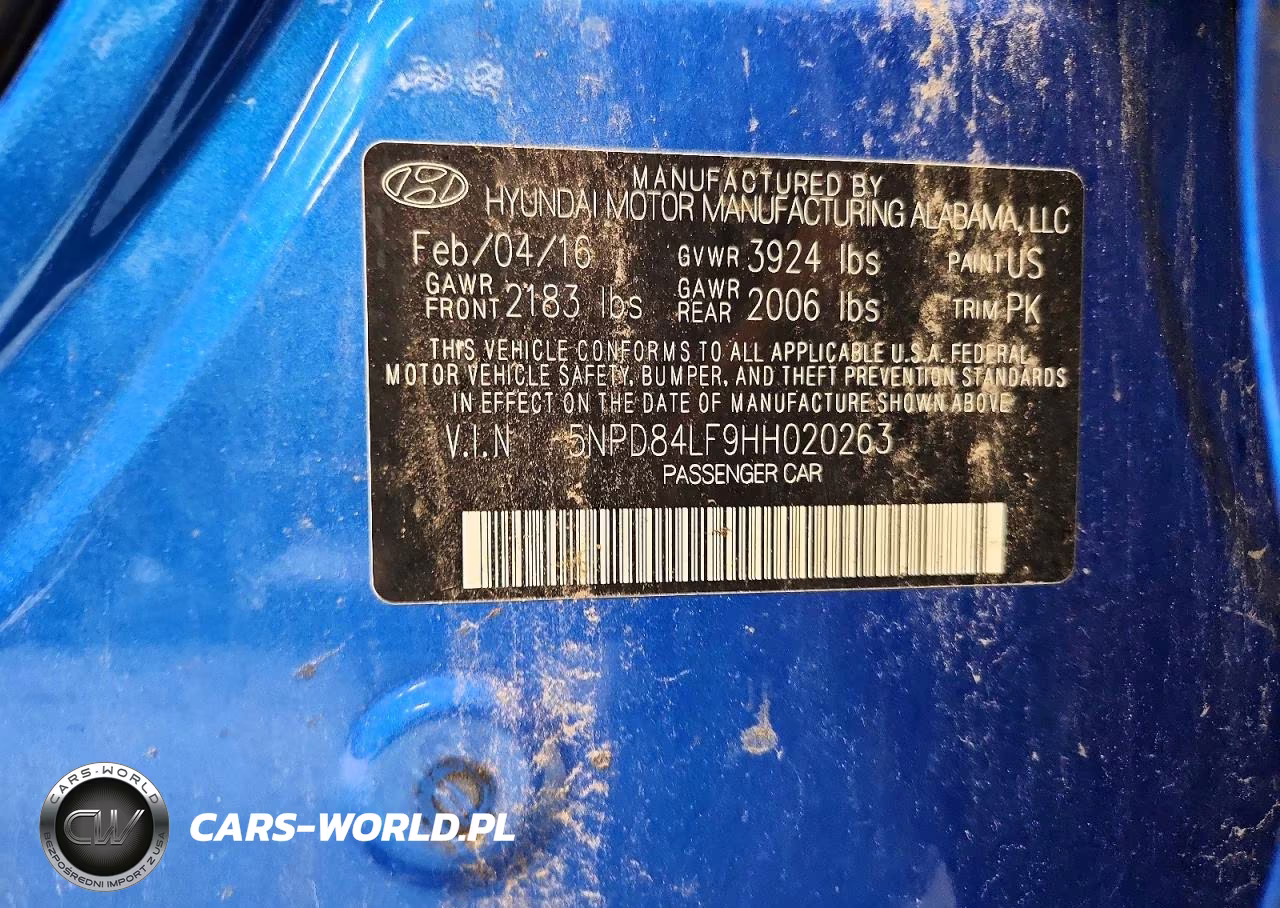 2017 Hyundai Elantra Se VIN:5NPD84LF9HH020263 - 12
