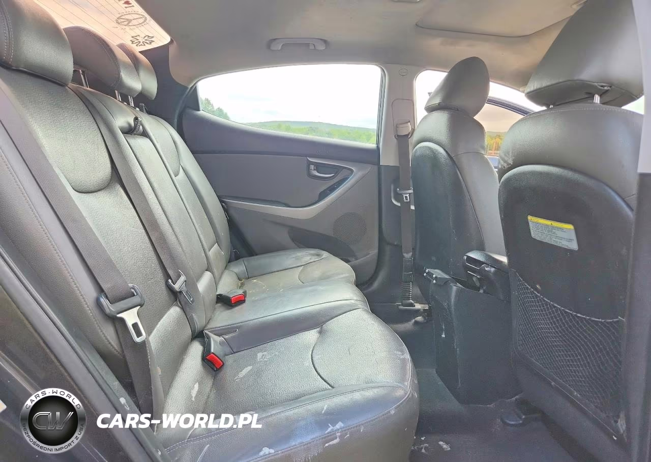 2012 Hyundai Elantra Limited VIN:KMHDH4AE3CU201198 - 10