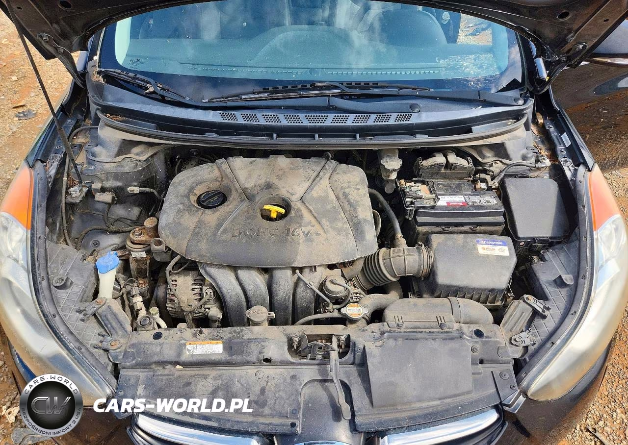 2012 Hyundai Elantra Limited VIN:KMHDH4AE3CU201198 - 11