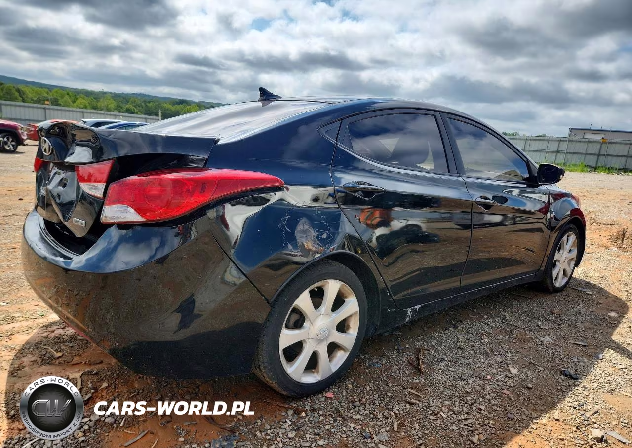 2012 Hyundai Elantra Limited VIN:KMHDH4AE3CU201198 - 3