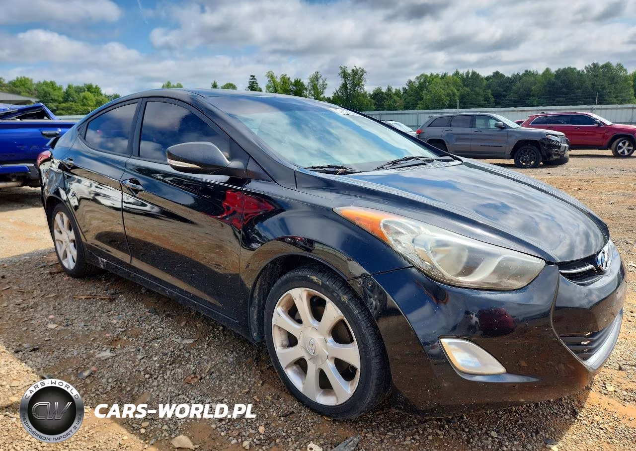 2012 Hyundai Elantra Limited VIN:KMHDH4AE3CU201198 - 4