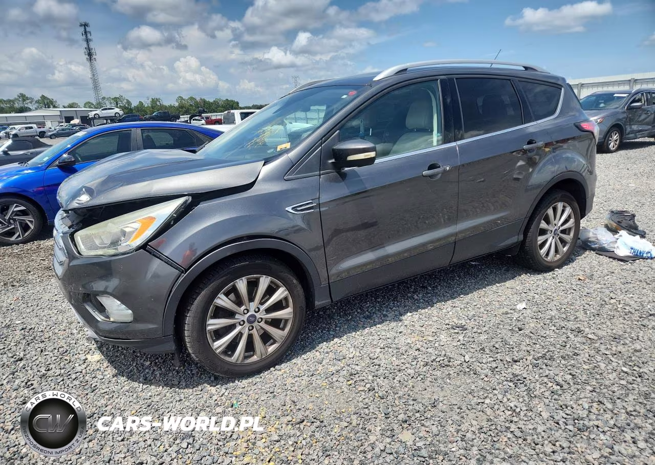 2017 Ford Escape Titanium VIN:1FMCU9J93HUA64729 - 1