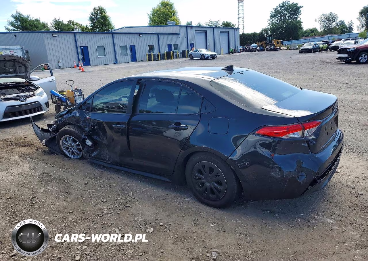 2021 Toyota Corolla Le VIN:JTDEAMDE0MJ029398 - 2