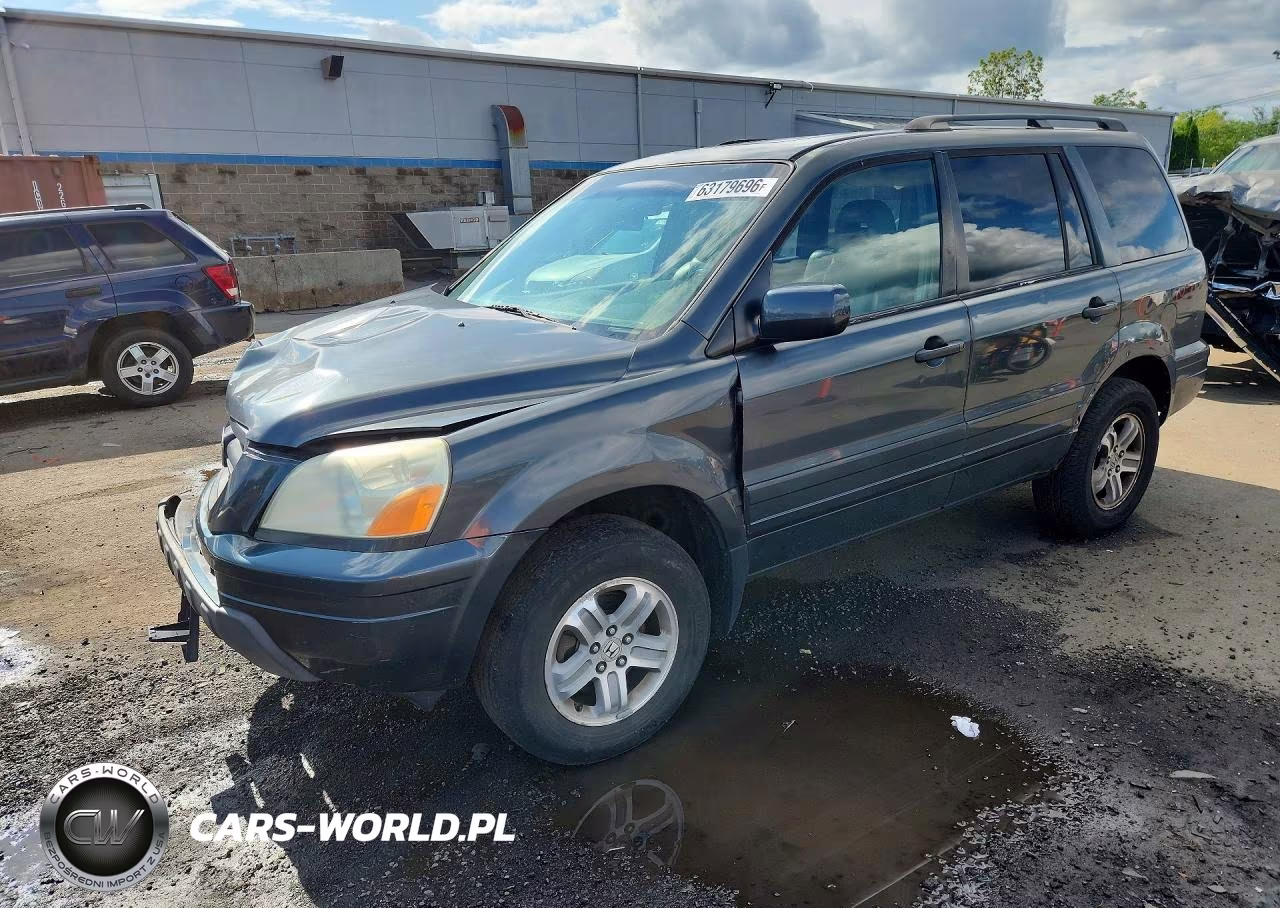 2005 Honda Pilot Exl VIN:2HKYF18545H542896 - 1