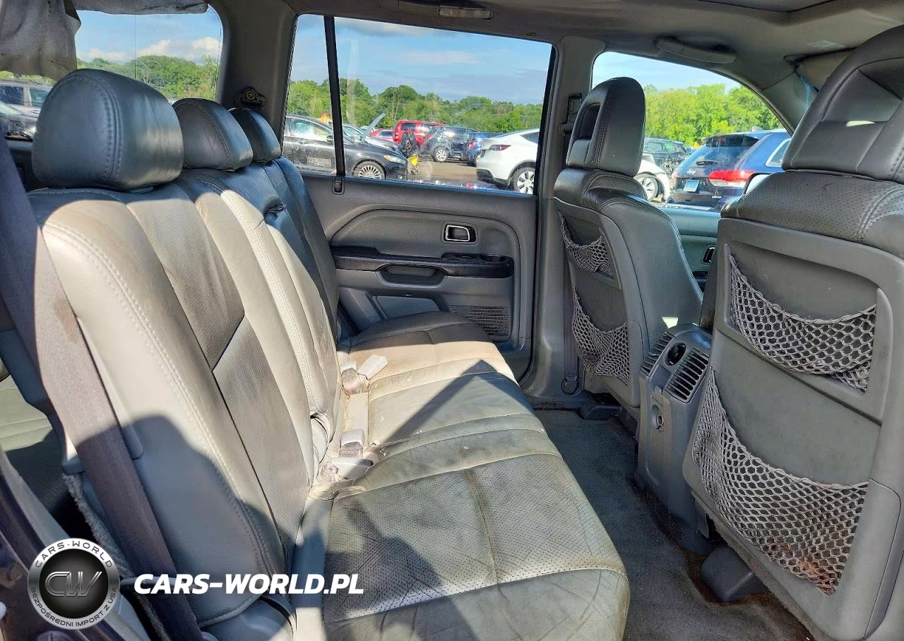 2005 Honda Pilot Exl VIN:2HKYF18545H542896 - 11