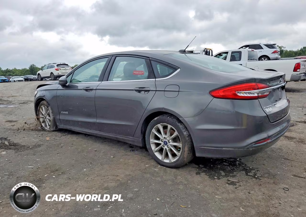 2017 Ford Fusion S Hybrid VIN:3FA6P0UU2HR309795 - 2