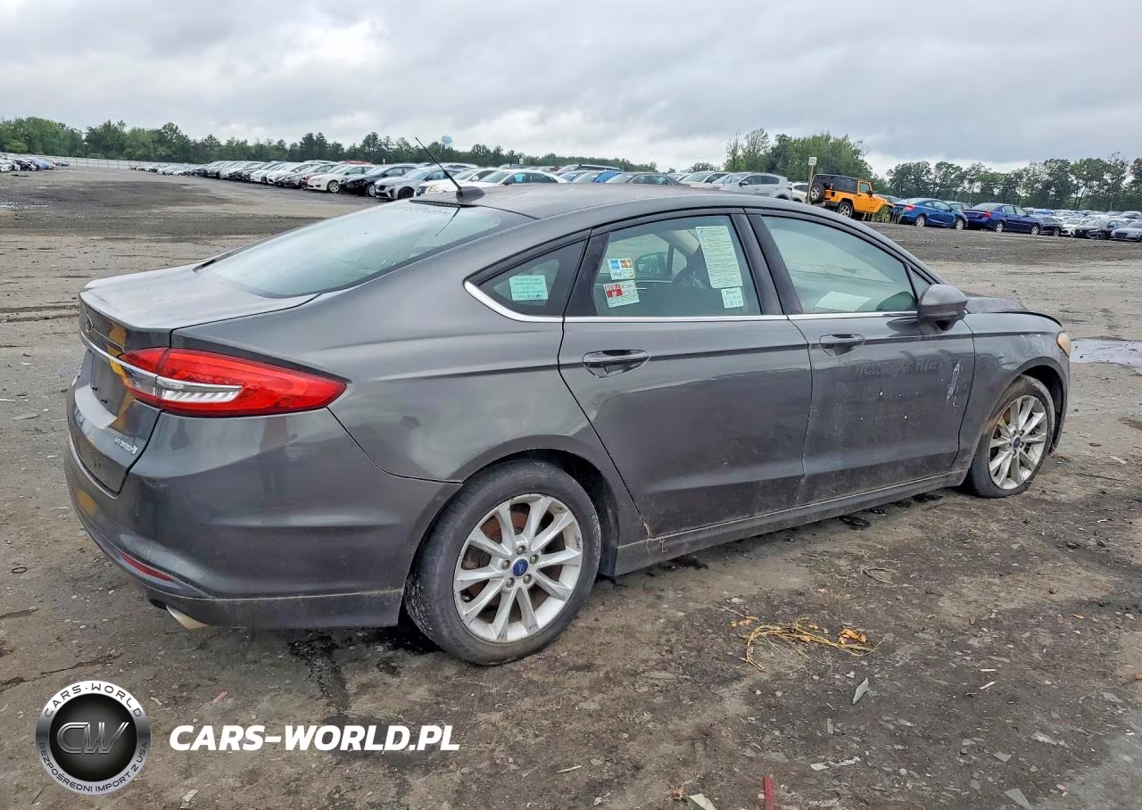 2017 Ford Fusion S Hybrid VIN:3FA6P0UU2HR309795 - 3