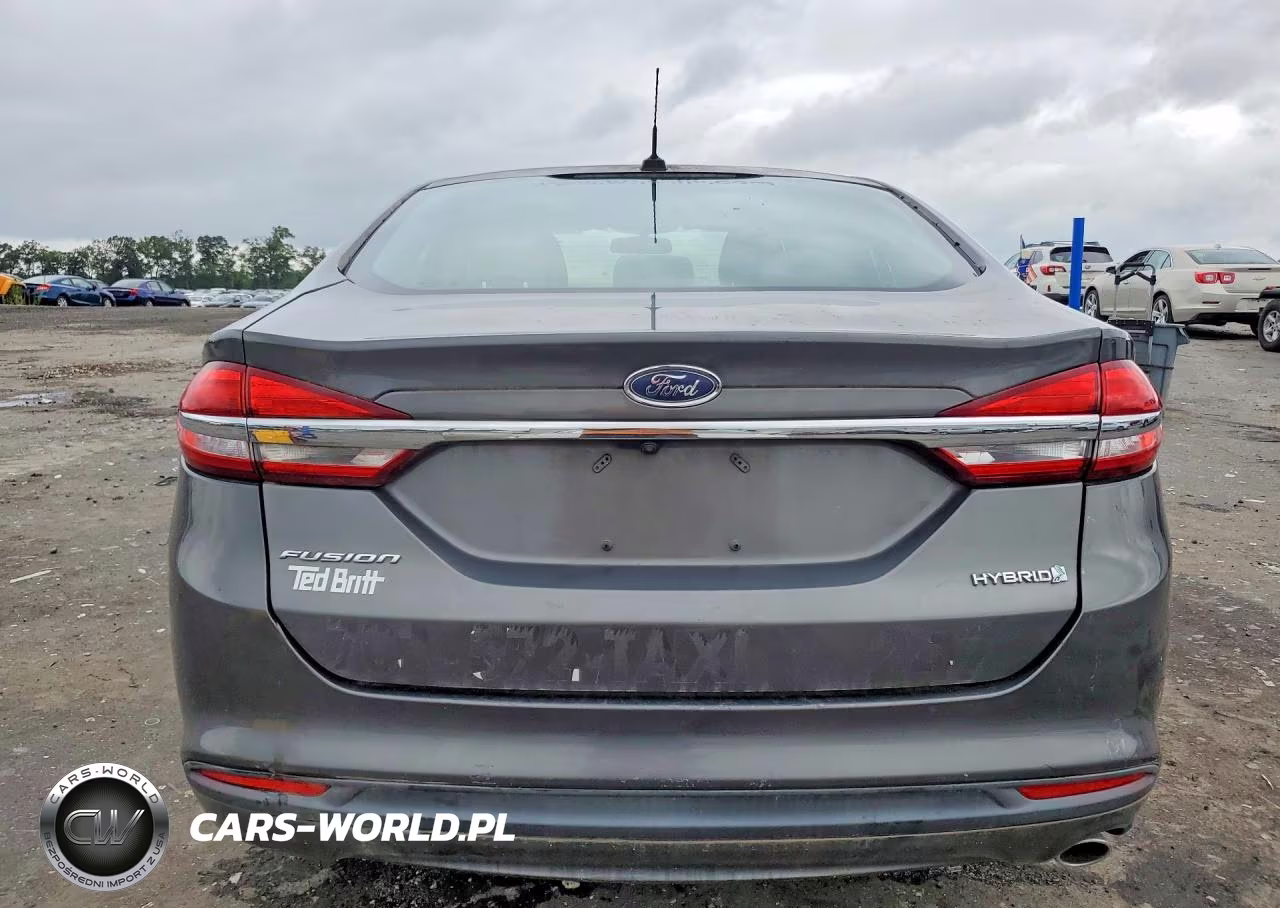 2017 Ford Fusion S Hybrid VIN:3FA6P0UU2HR309795 - 6