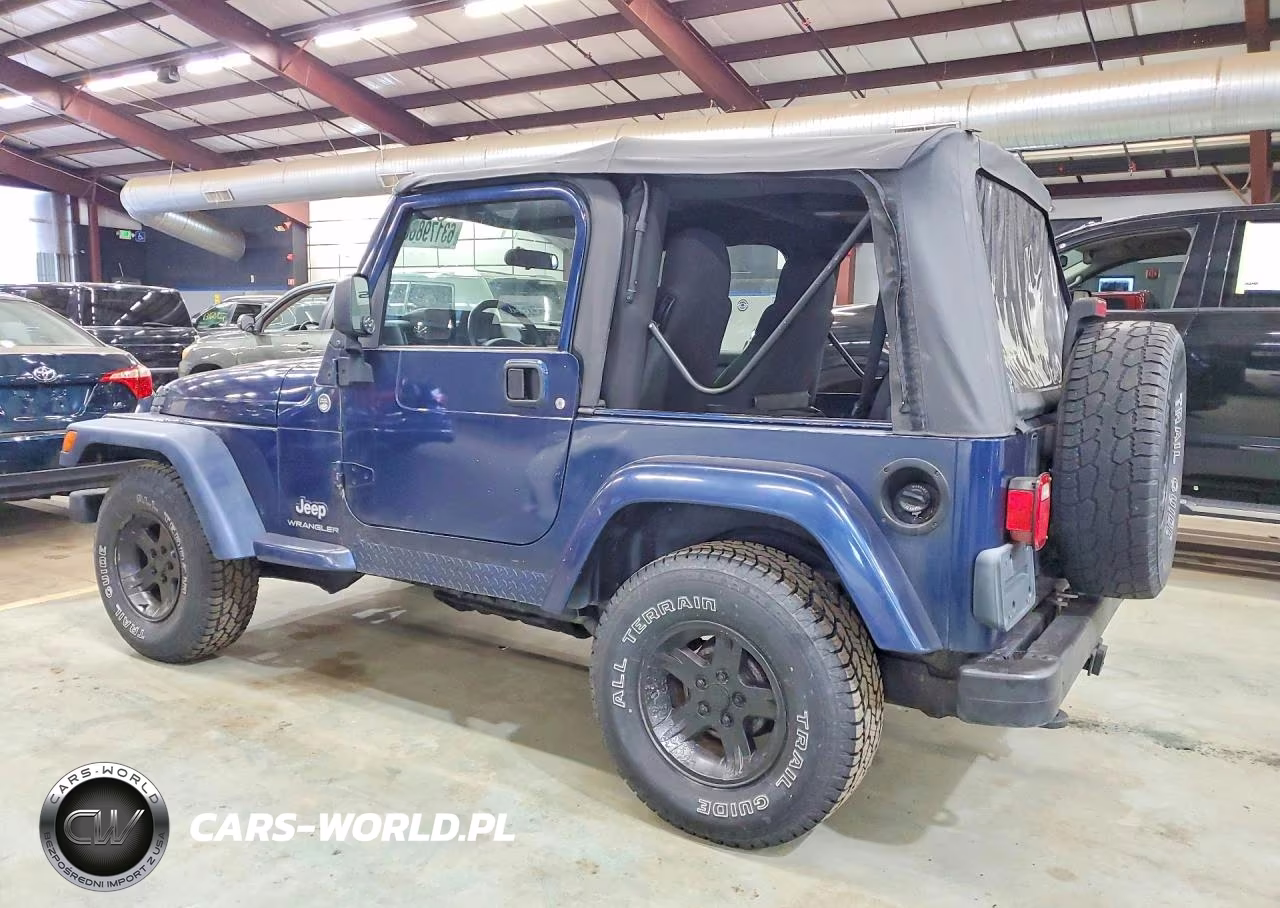 2005 Jeep Wrangler X VIN:1J4FA39S45P370244 - 2
