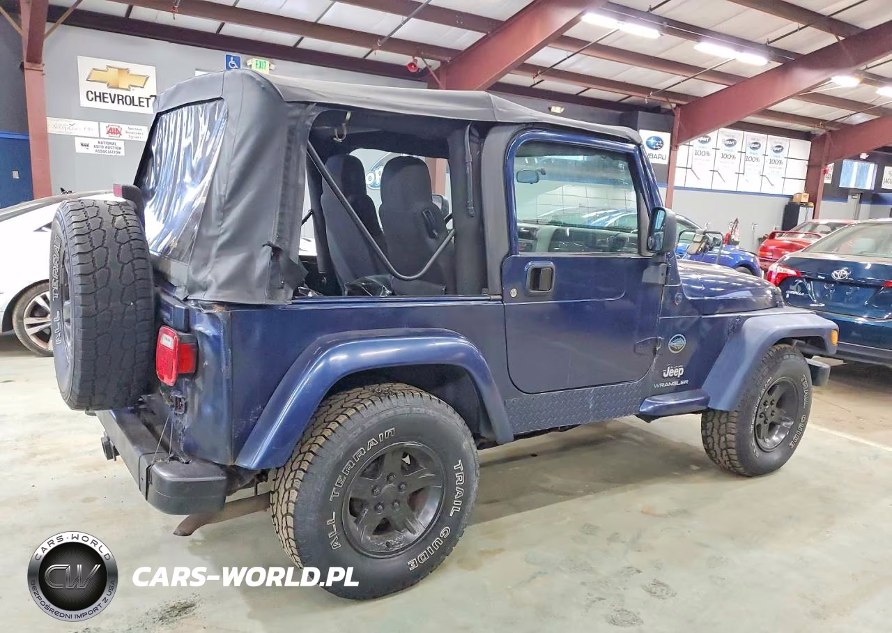 2005 Jeep Wrangler X VIN:1J4FA39S45P370244 - 3