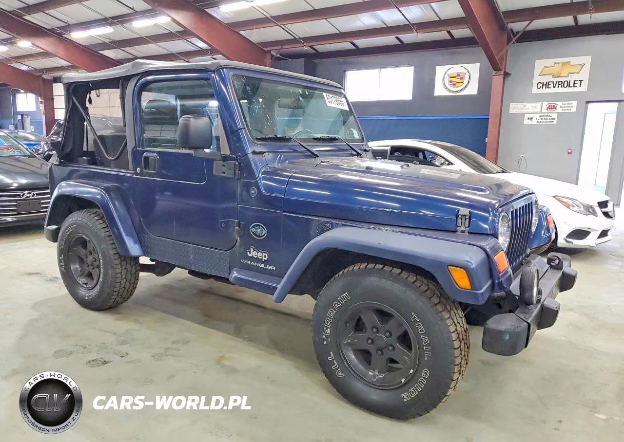 2005 Jeep Wrangler X VIN:1J4FA39S45P370244 - 4